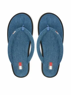 Infradito Tjw Padded Denim Casual Sandal EN0EN03021 Blu