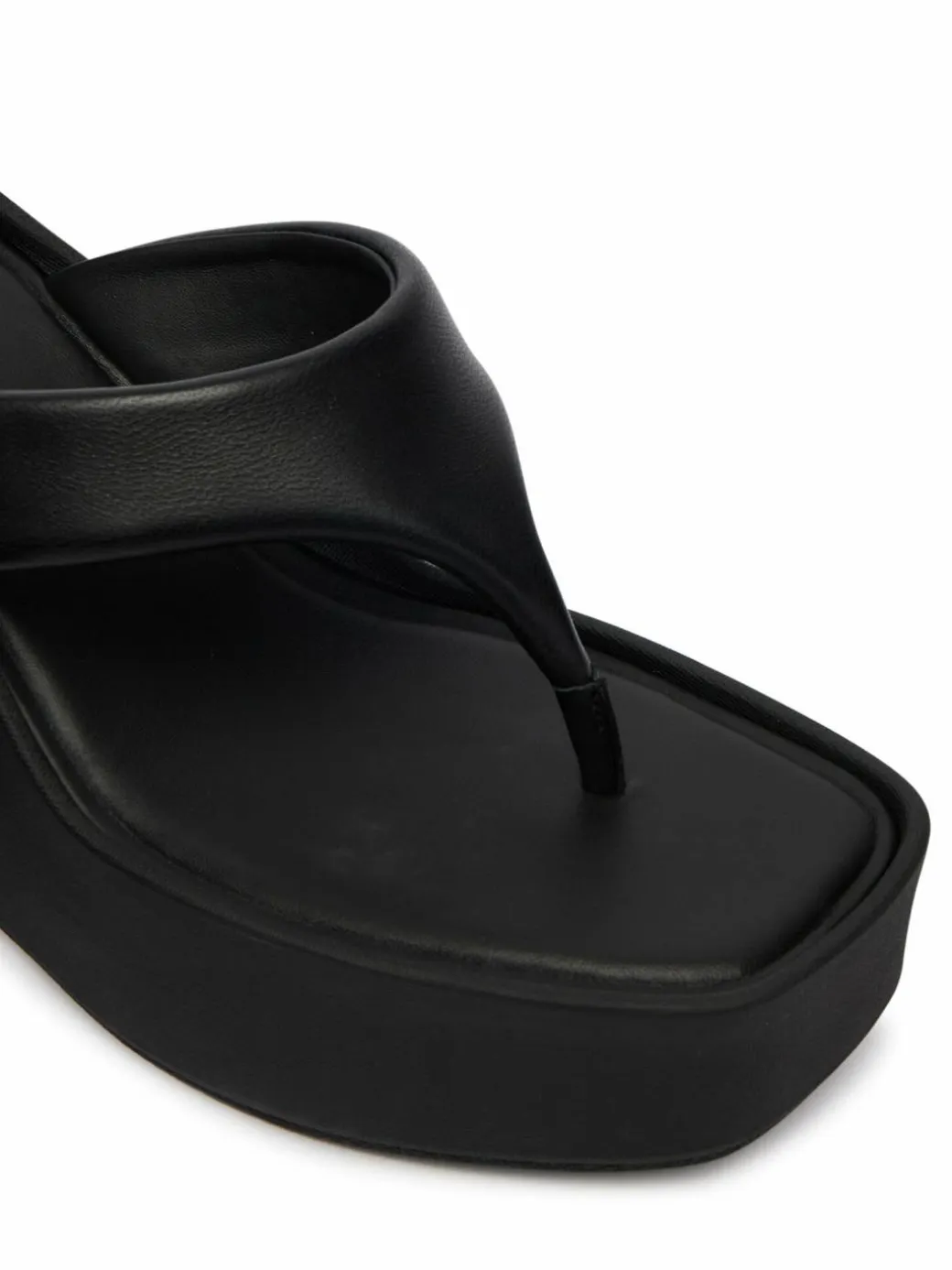 Infradito Wedge 70 Sndl Thong Lth HW0HW02880 Nero