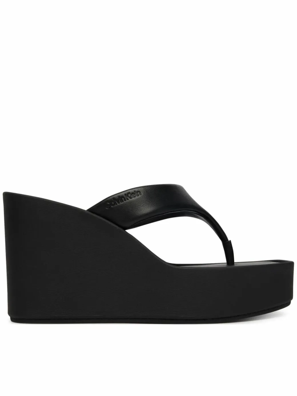 Infradito Wedge 70 Sndl Thong Lth HW0HW02880 Nero