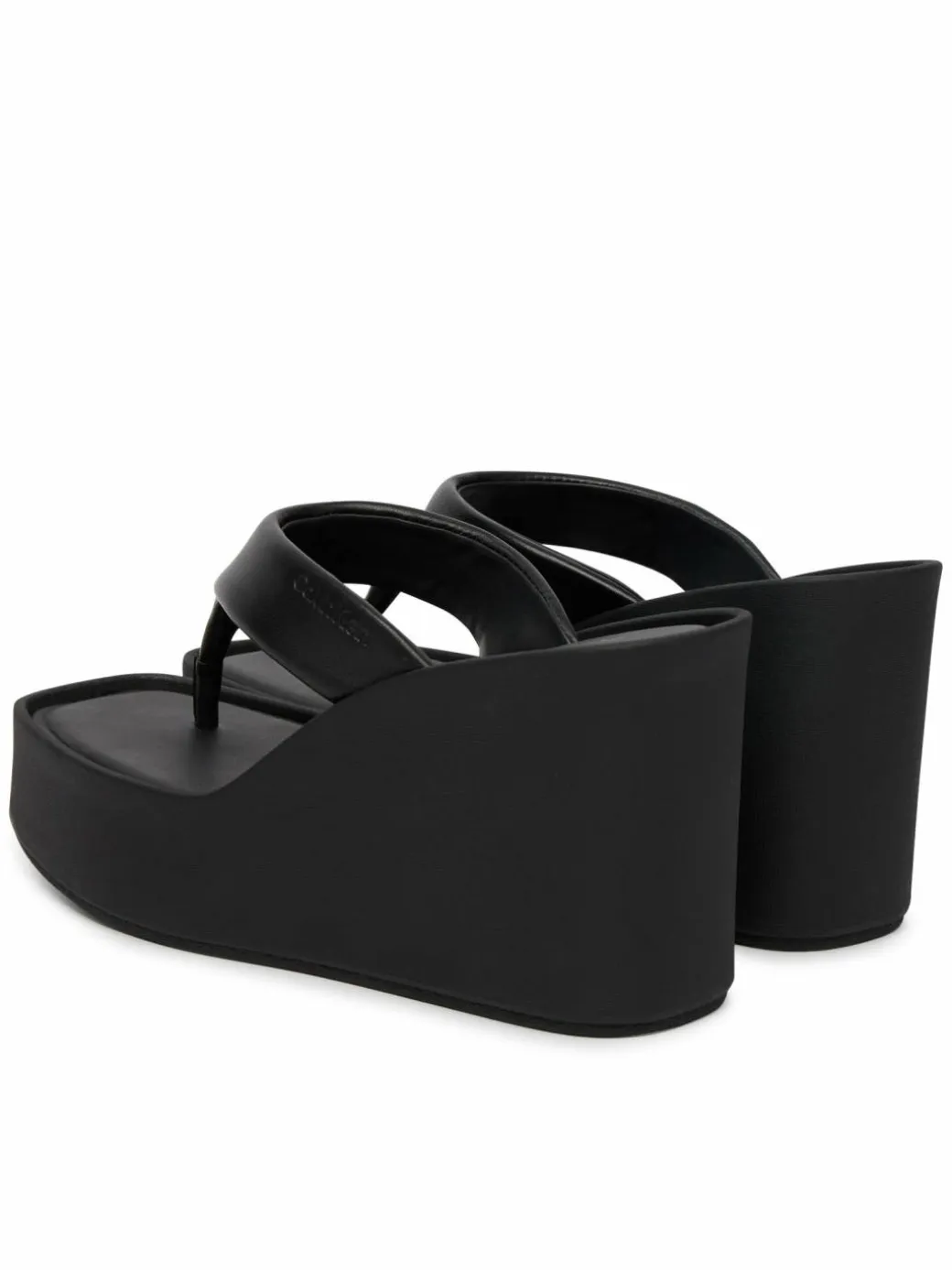 Infradito Wedge 70 Sndl Thong Lth HW0HW02880 Nero