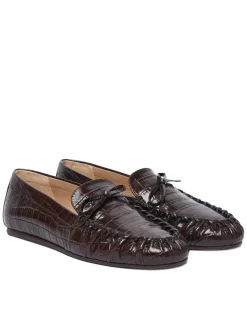 Mocassini Britt Bow SM416 Marrone scuro
