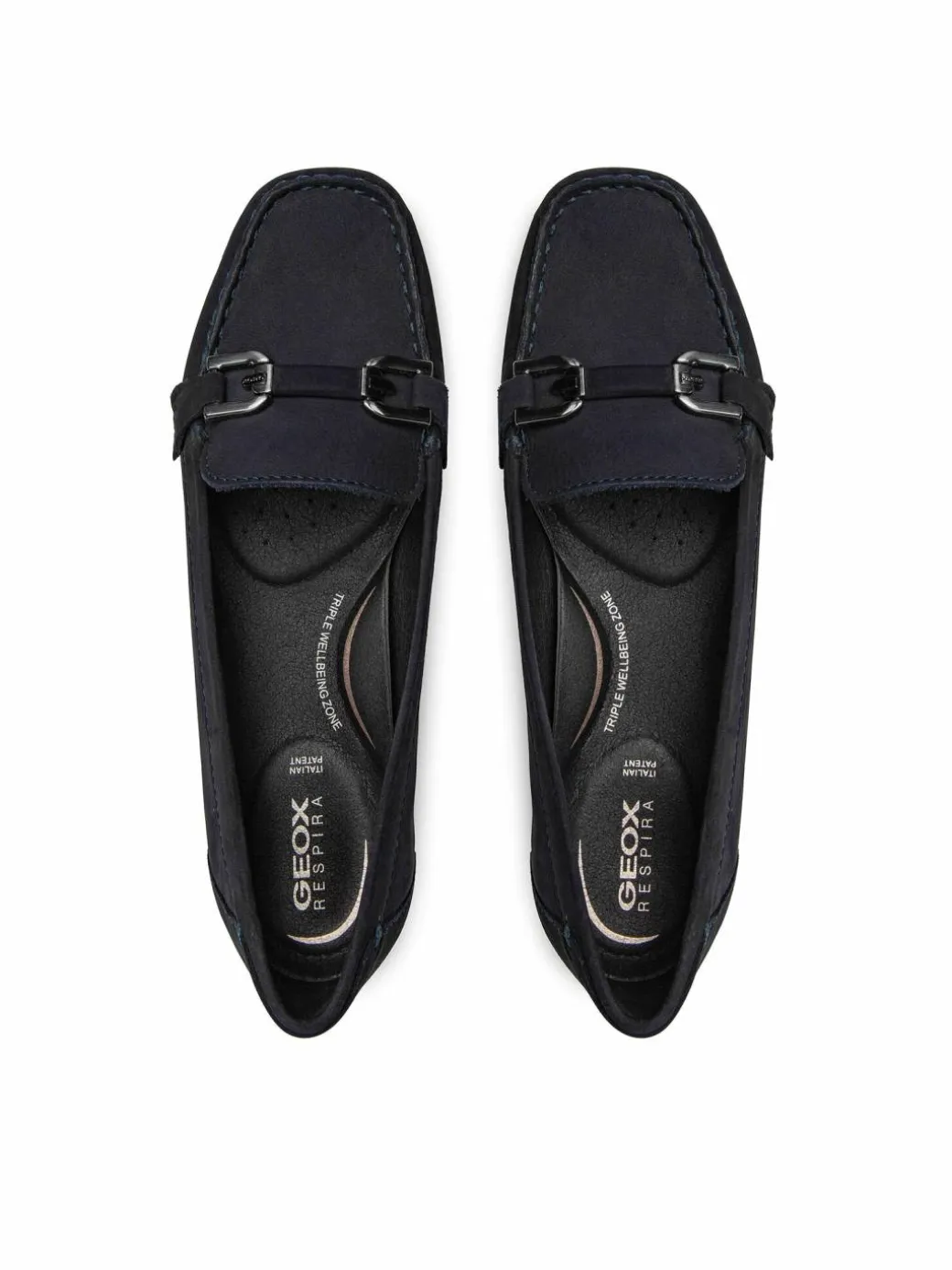 Mocassini D Annytah Moc A D84BMA 00032 C4007 Blu scuro