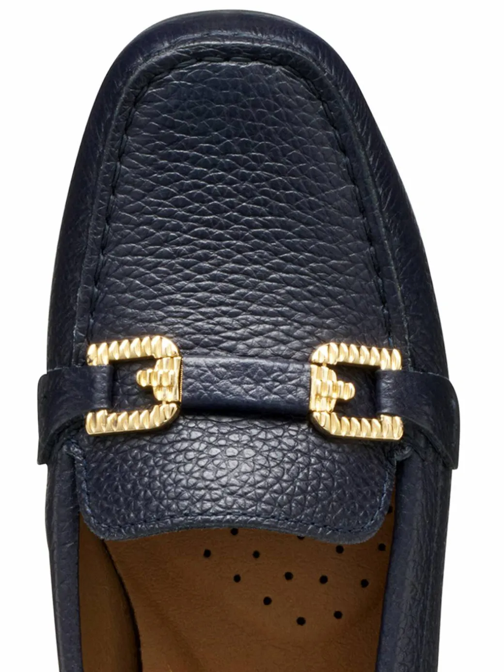 Mocassini D Annytah Moc B D56BMB-00046 C4692 Blu scuro