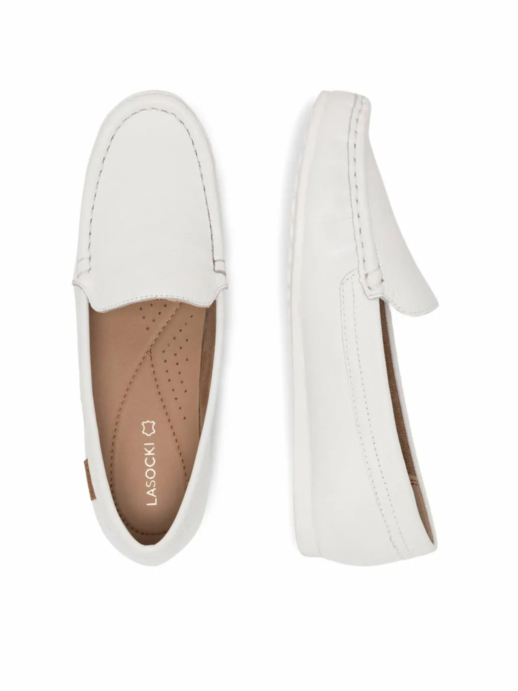 Mocassini GRD-D520-04 Bianco