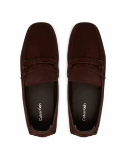 Mocassini Square Driver Suede HW0HW02844 Bordeaux