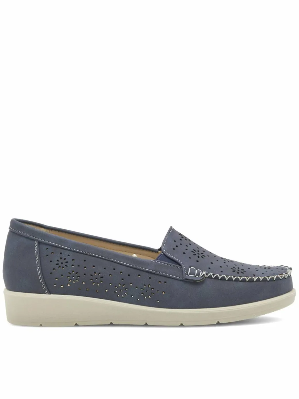 Mocassini WSS21166-03 Blu scuro