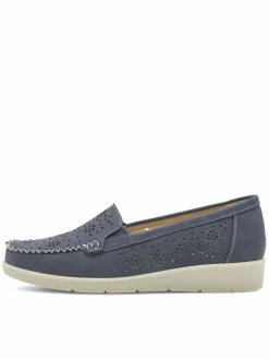 Mocassini WSS21166-03 Blu scuro