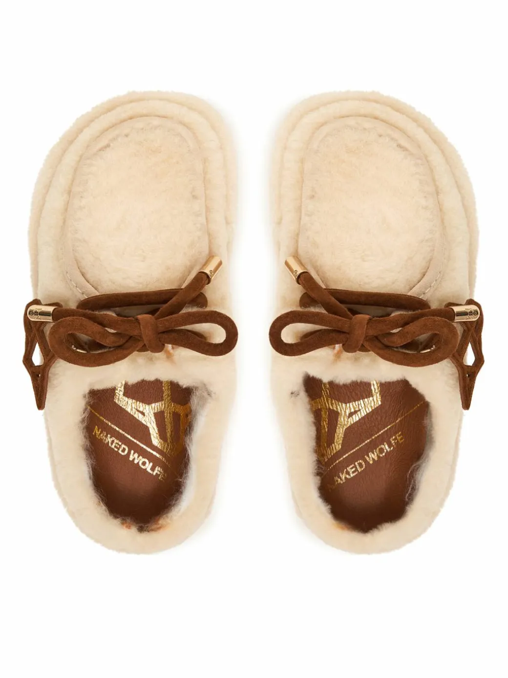 Pantofole Blizzard Écru