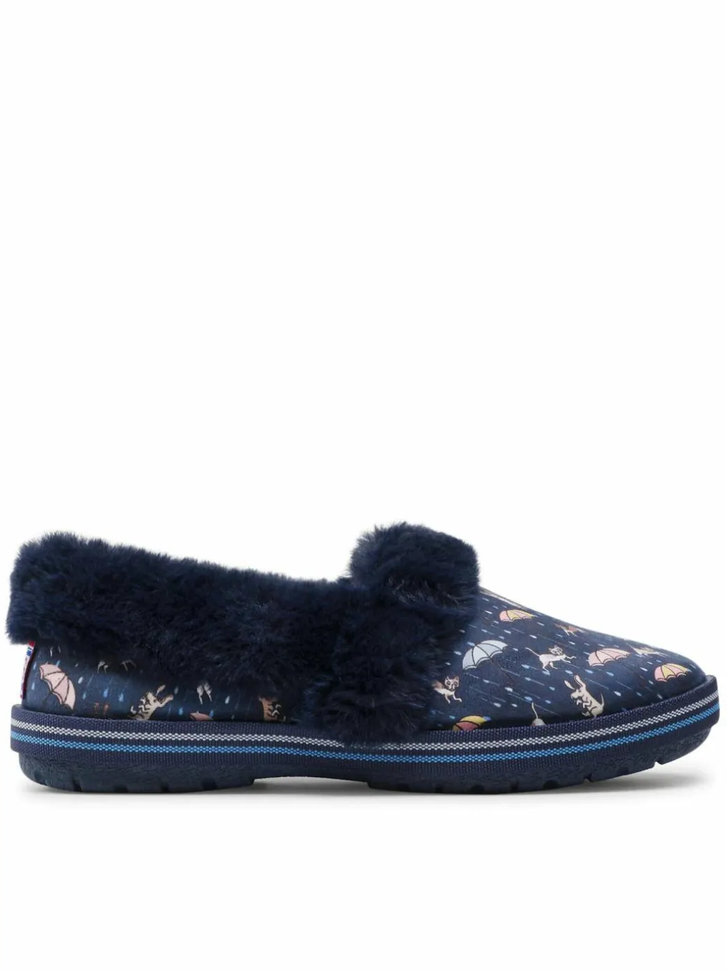 Pantofole BOBS Movie Night 113486/NVMT Blu scuro