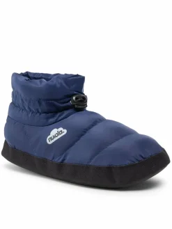 Pantofole Boot Home UNBHG684 Blu scuro