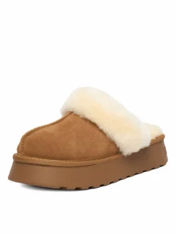 Pantofole EO-EDI-TS6292 Marrone