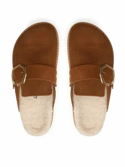 Pantofole Grisel G104531 Marrone