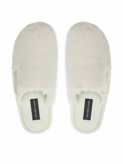 Pantofole Hotel Slipper Fur After Glow YW0YW01593 Écru