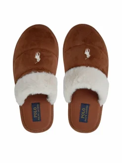 Pantofole 842957049001 Marrone