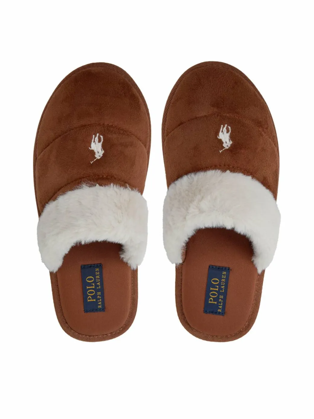 Pantofole 842957049001 Marrone