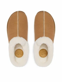 Pantofole Metz Marrone