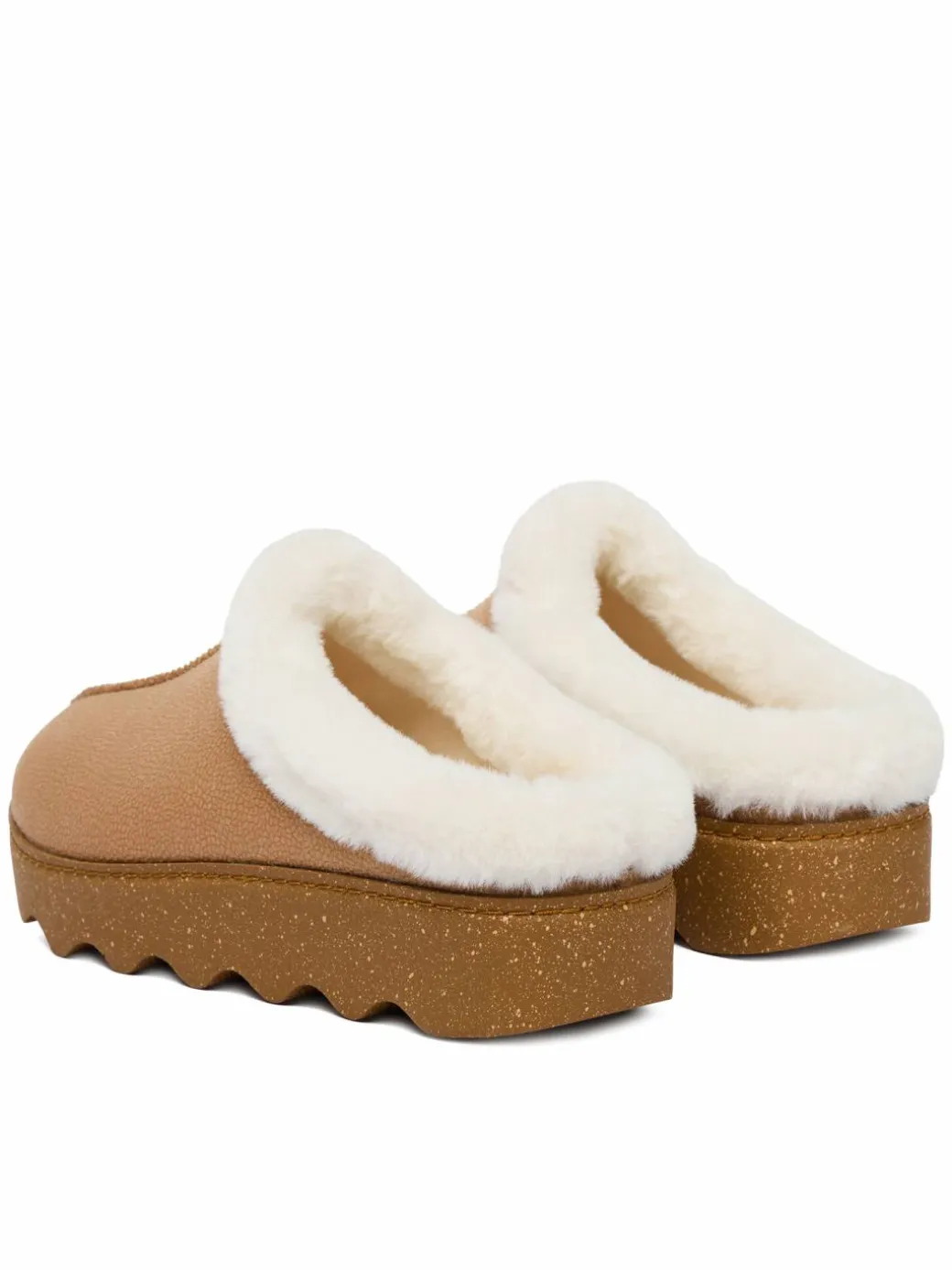 Pantofole Metz Marrone