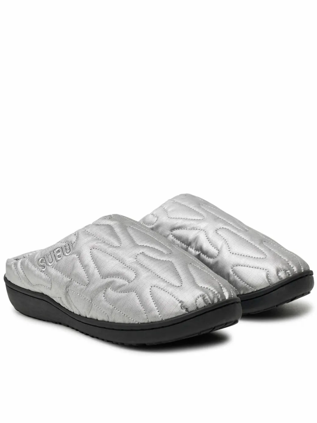 Pantofole Outline Argento