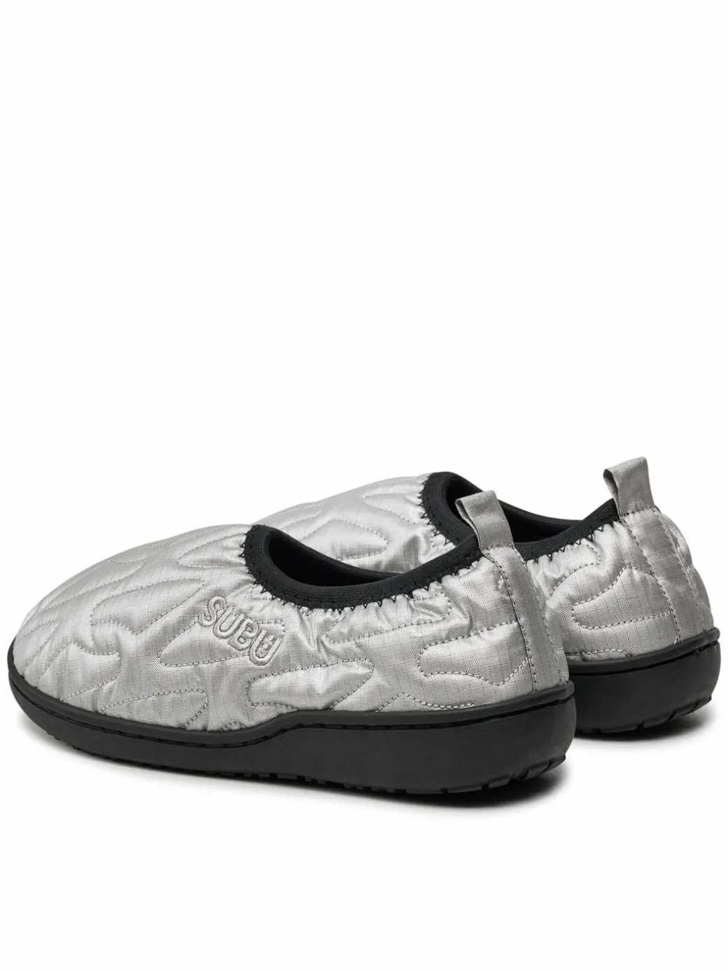 Pantofole Packable Outline Argento
