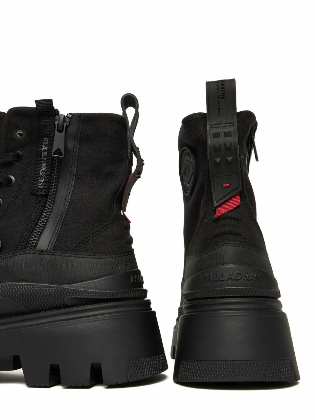 Polacchine Pallasquad Zip Tx 99532-008-M Nero
