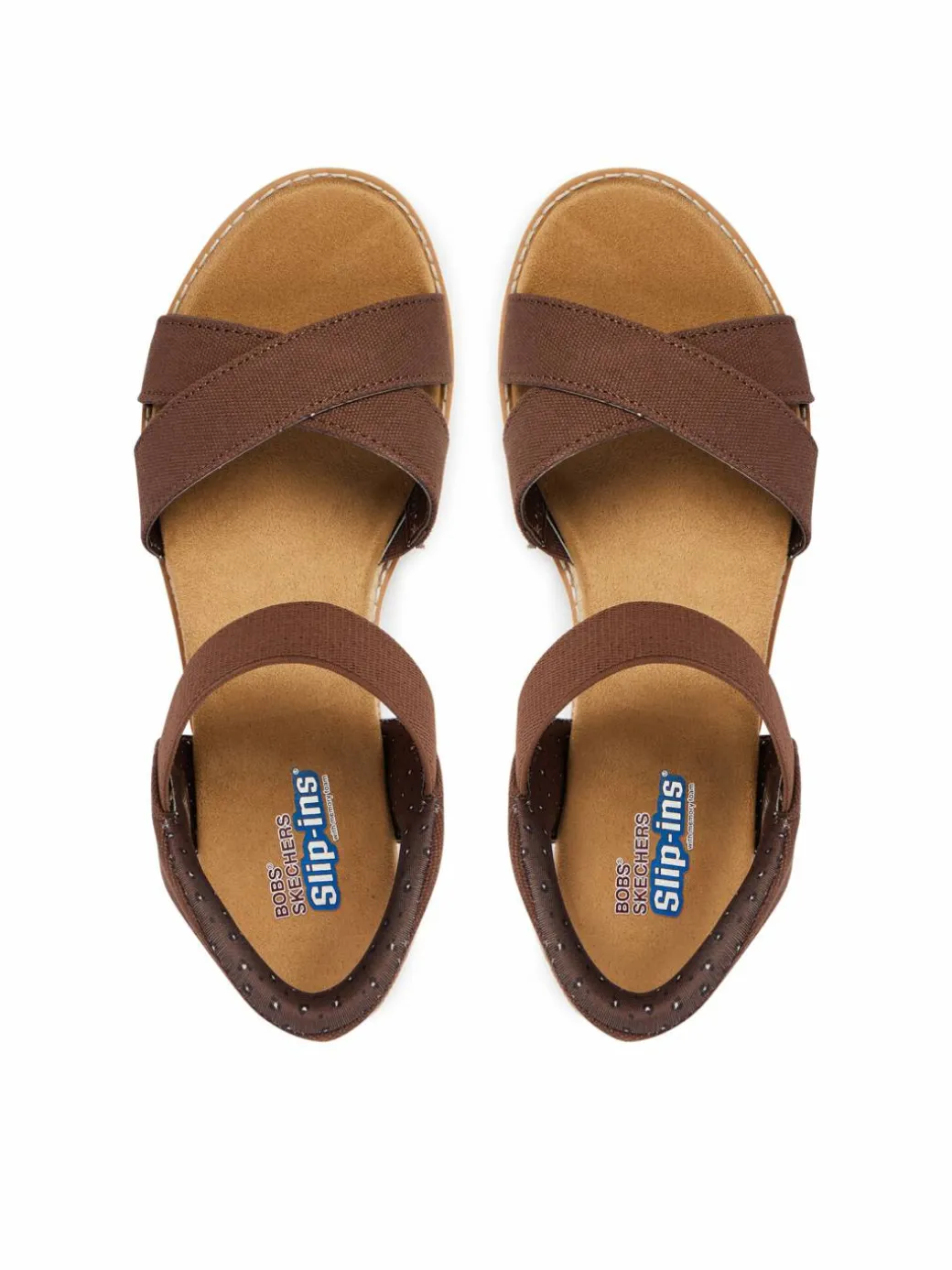 Sandali BOBS Desert Kiss - Golden Lily 114418/CHOC Marrone