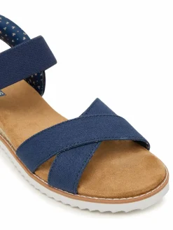 Sandali BOBS Desert Kiss - Golden Lily 114418/NVY Blu scuro