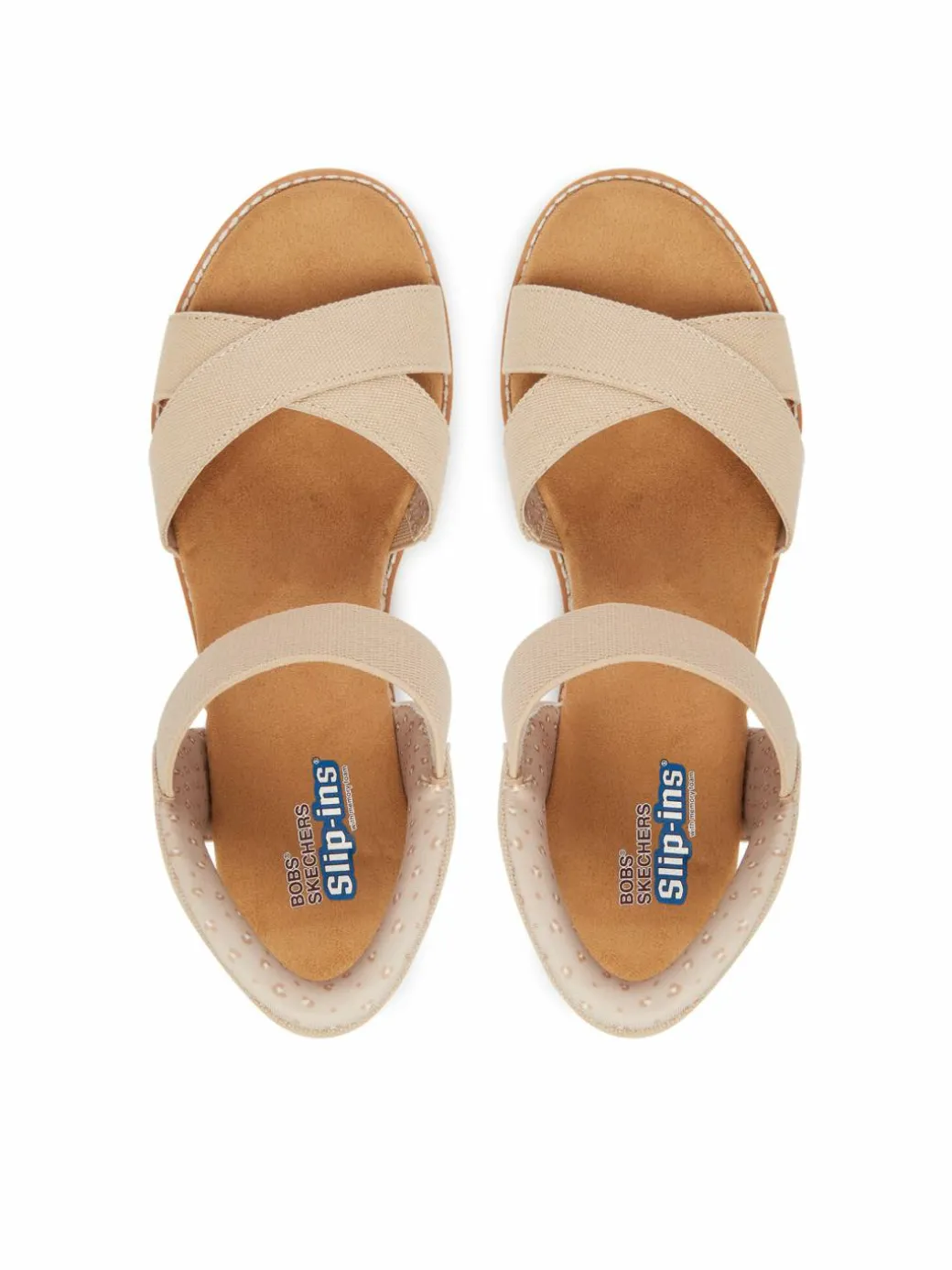 Sandali BOBS Desert Kiss - Golden Lily 114418/NAT Beige
