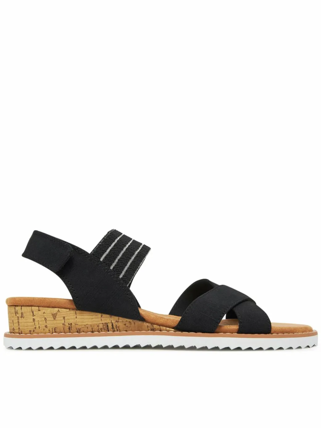 Sandali BOBS Desert Kiss-Shore Enough 114130/BLK Nero