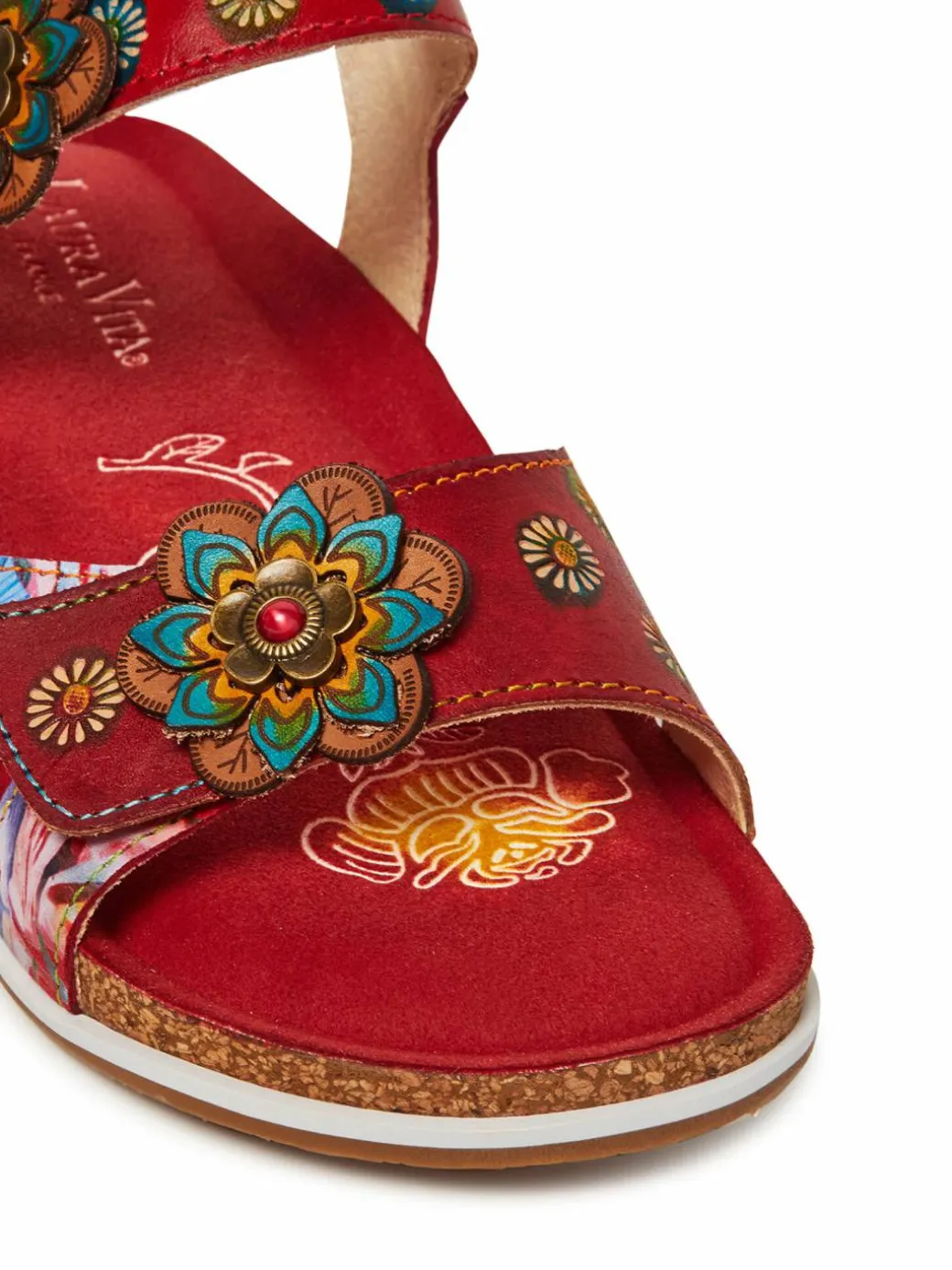 Sandali Brcyano 12 Rosso