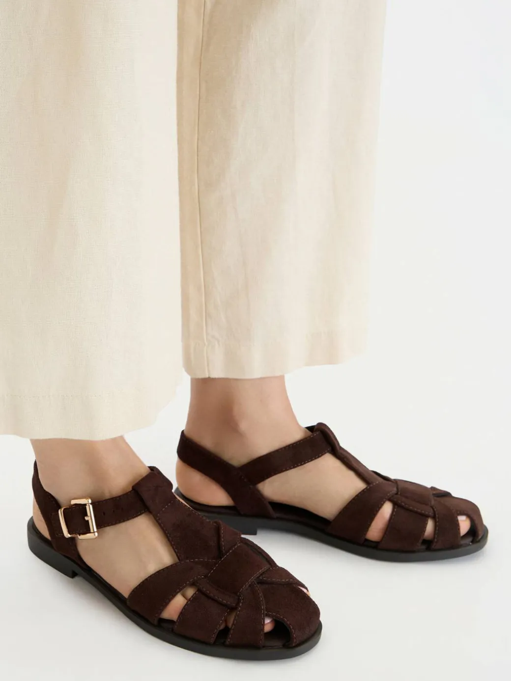 Sandali CEO-HY80192-4 Marrone