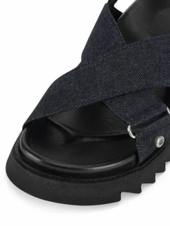 Sandali DEBRA-25SS495 Blu scuro