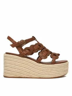 Sandali EO-AMANI-LT0228-26-806 Marrone