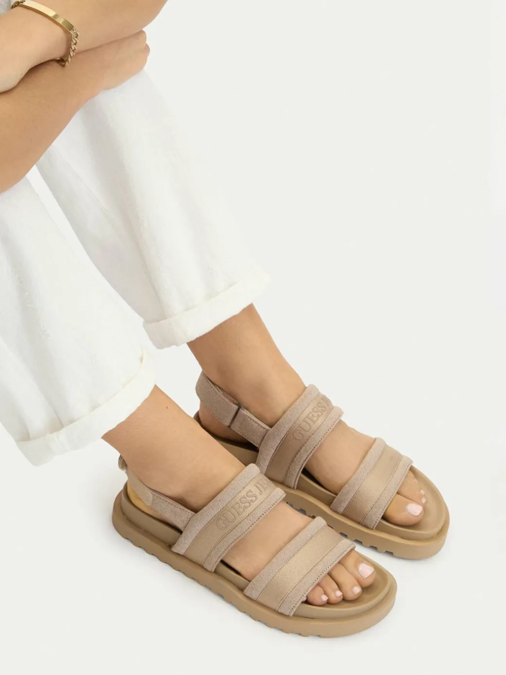 Sandali EO-GJ2122 Beige scuro