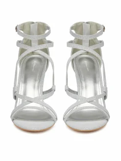 Sandali F89725-88 Argento