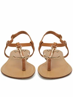 Sandali F103-123 Marrone