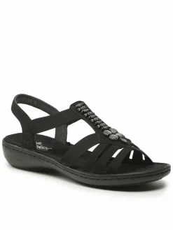 Sandali 60806-00 Nero