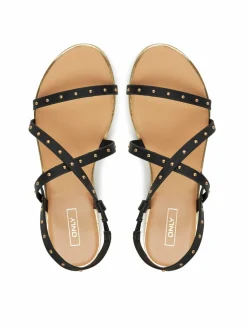 Sandali Onlmari-4 Pu Studs 15342339 Nero