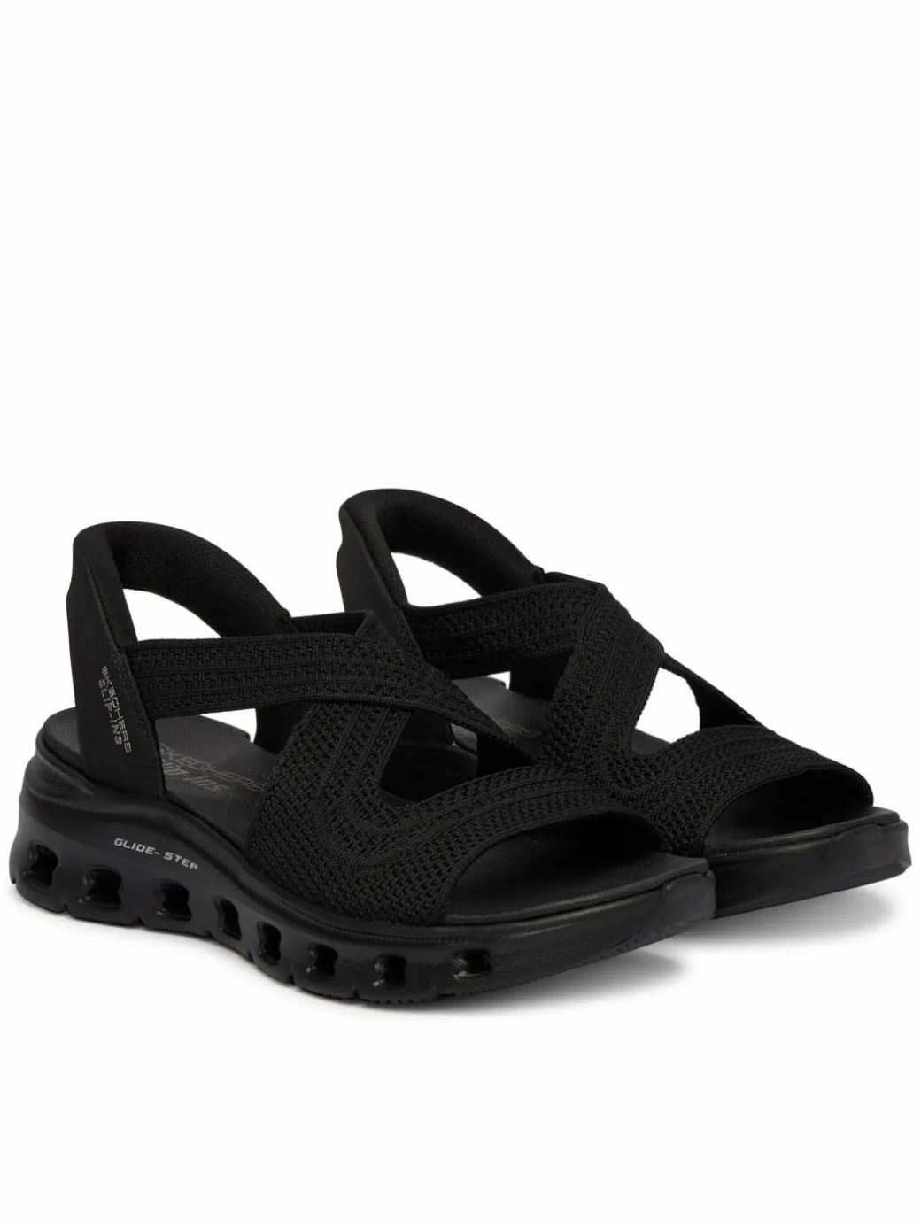 Sandali Slip-ins Glide-Step 119557/BBK Nero