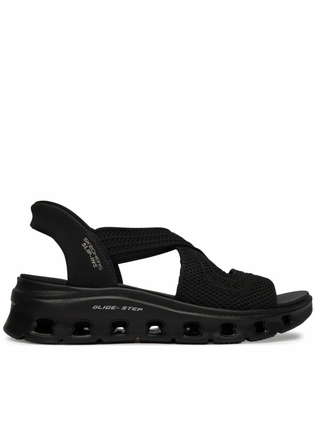 Sandali Slip-ins Glide-Step 119557/BBK Nero