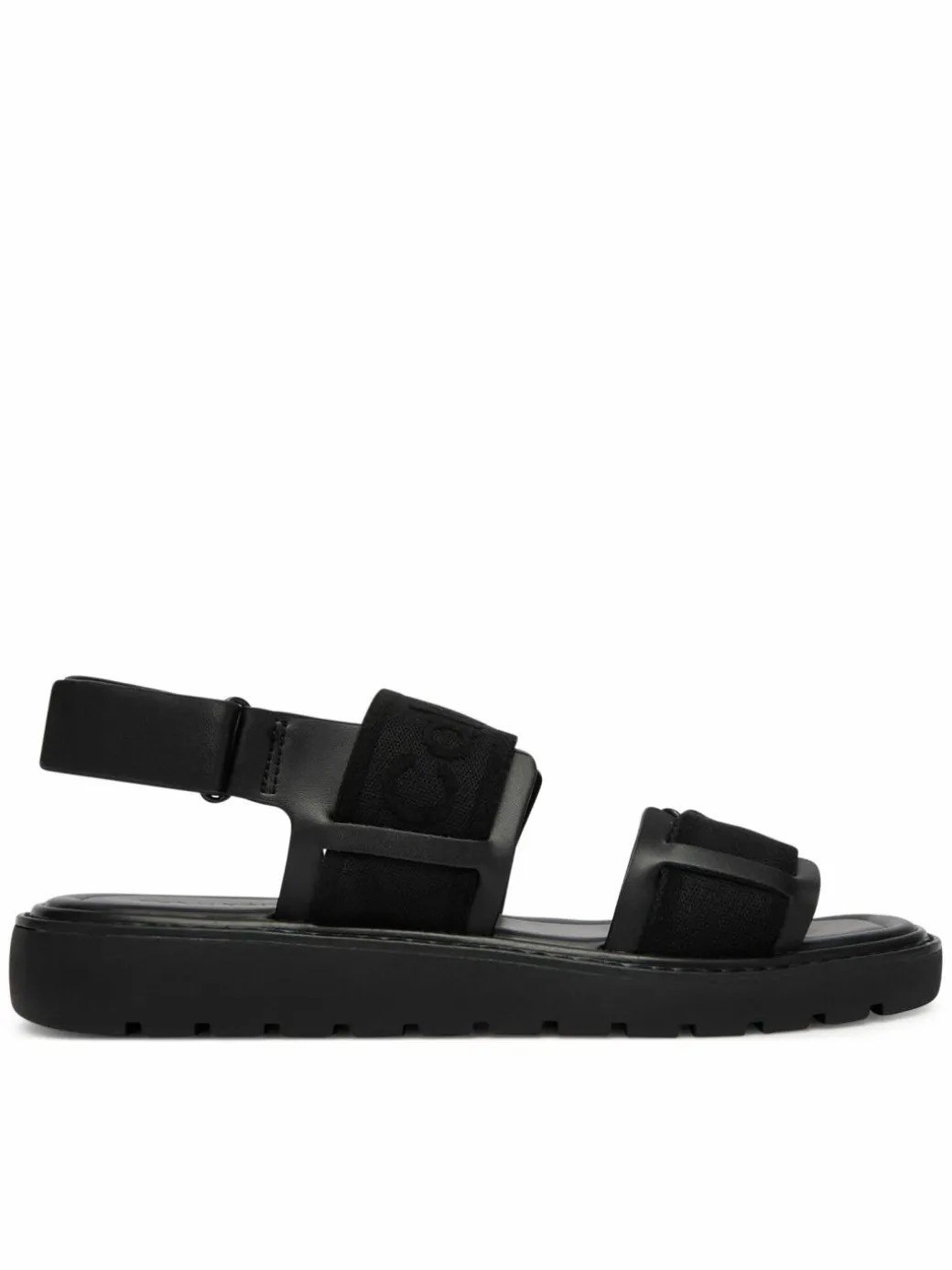 Sandali Sq Molded Sandal Webb HW0HW02872 Nero