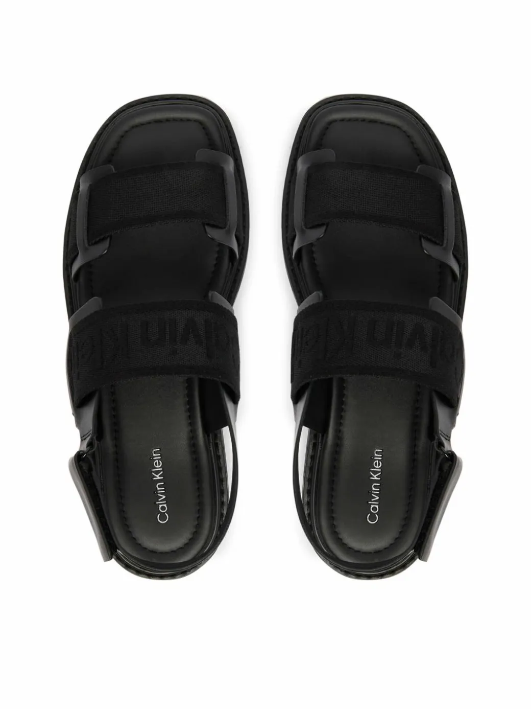 Sandali Sq Molded Sandal Webb HW0HW02872 Nero