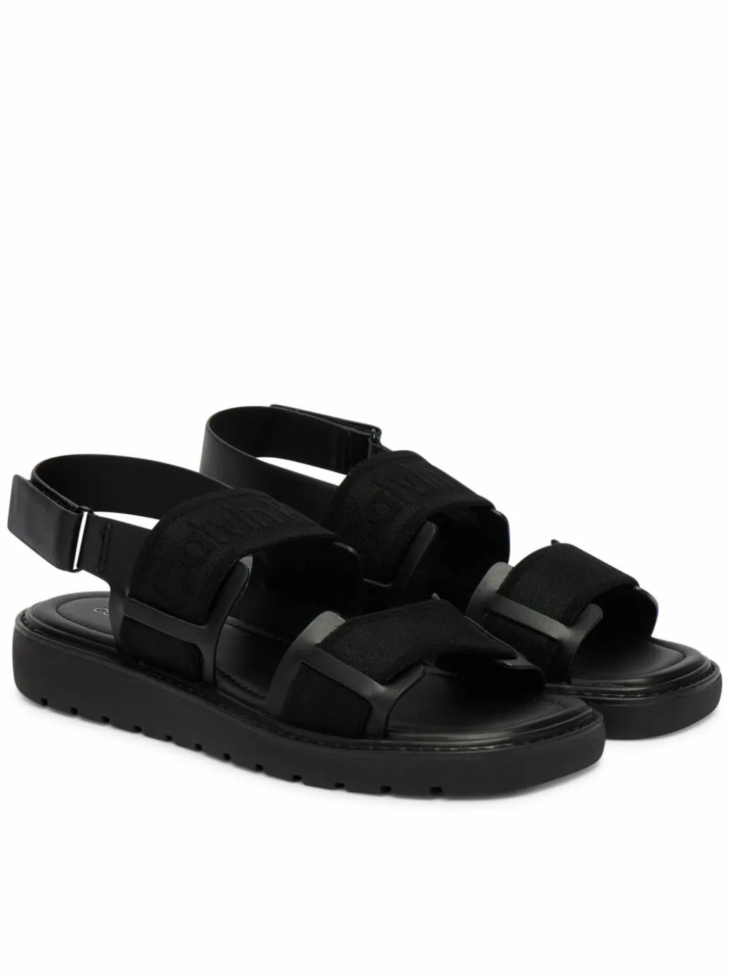 Sandali Sq Molded Sandal Webb HW0HW02872 Nero