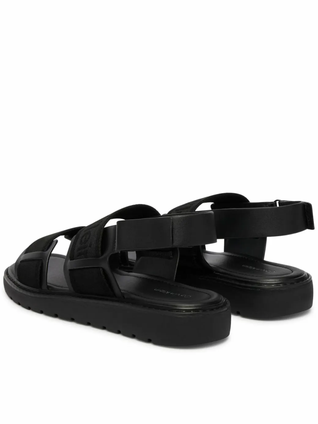 Sandali Sq Molded Sandal Webb HW0HW02872 Nero