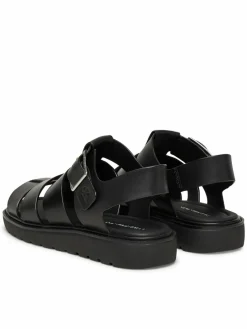 Sandali Sq Molded Sdl Fisherman Mg Wn YW0YW01700 Nero