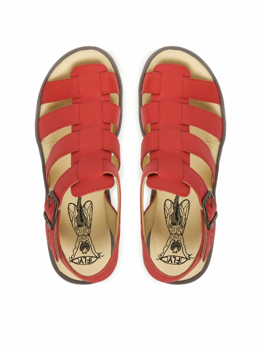 Sandali Terffly P501614 Rosso