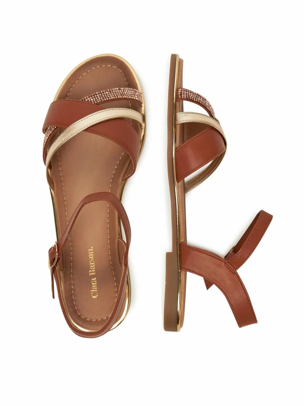 Sandali WS5551-7A Marrone