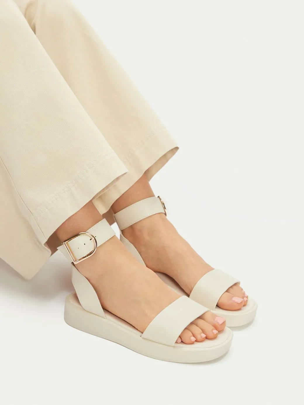 Sandali WS2108-25 Beige
