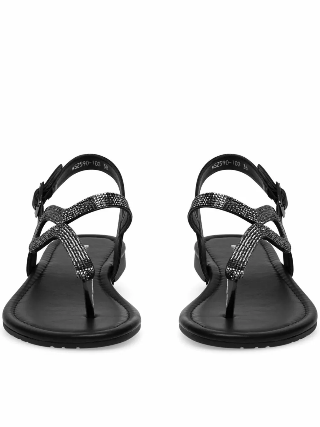 Sandali WS2590-100 Nero