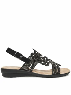 Sandali WSXD015-06 Nero