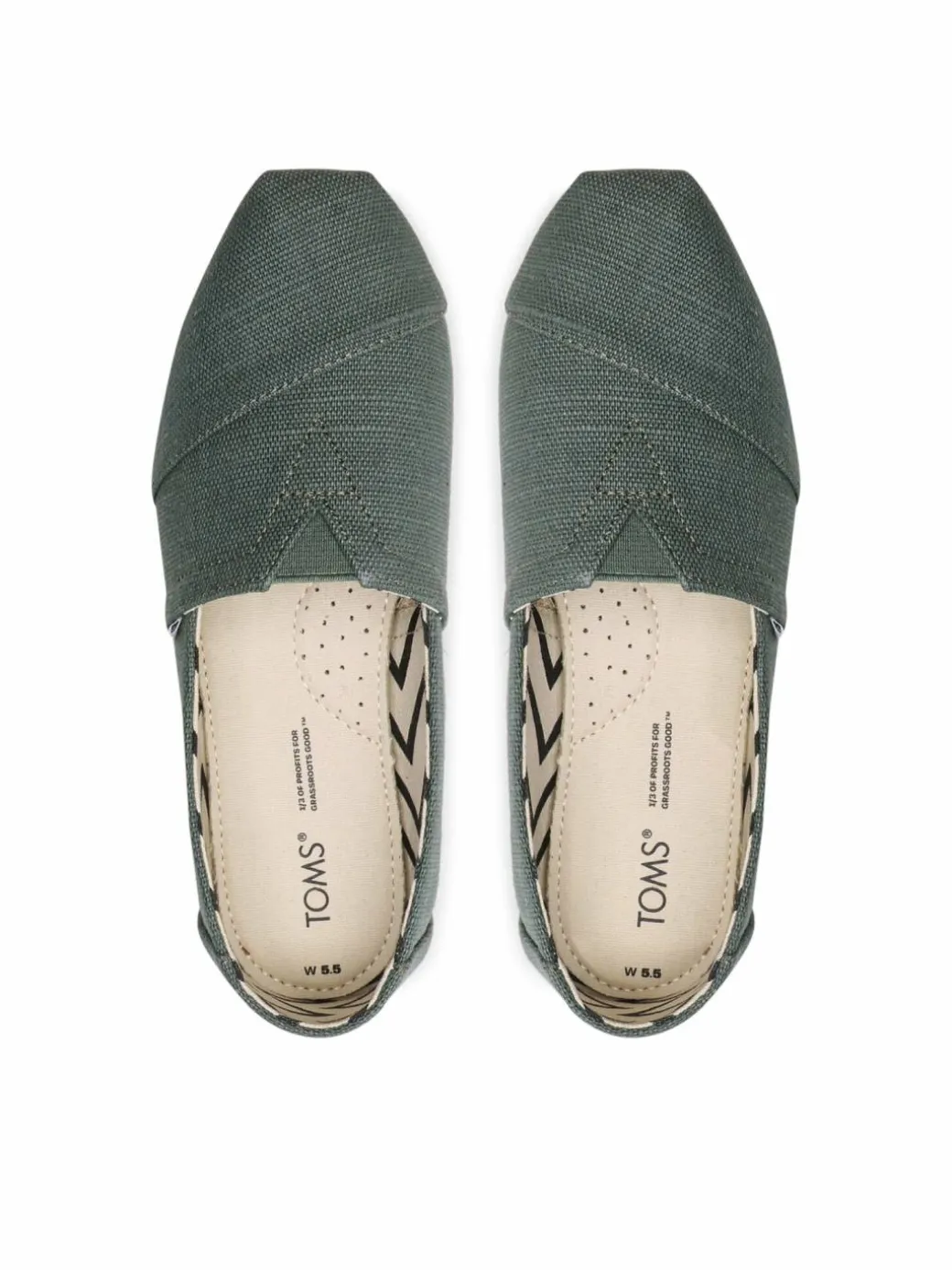 Scarpe basse Alpargata 10017719 Verde